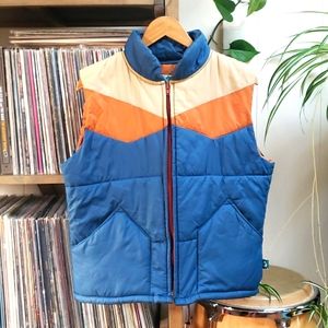 Vintage Retro Bubble Vest